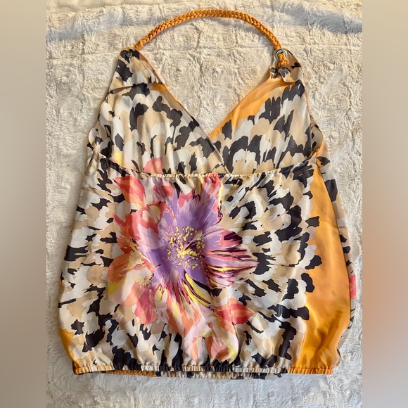 Ramy Brook Multicolor Silk Top - Picture 3 of 6